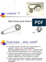 Belt Drives and Chain Drives