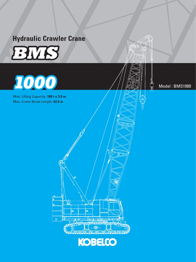 Bms 1000 Spec | PDF | Crane (Machine) | Brake