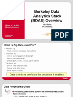 Berkeley Data Analytics Stack BDAS Overview Ion Stoica Strata 2013