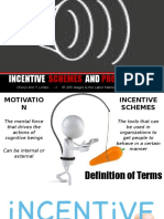 Report On Incentive Schemes