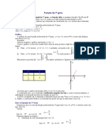 Função 1ºgraue 2ºgrau