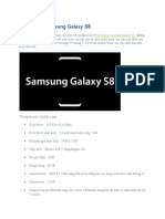 Điện Thoại Samsung Galaxy S8