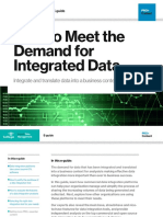 How To Meet The Demand For Integrated Data