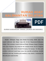 Rumah Adat Banjar Kalsel