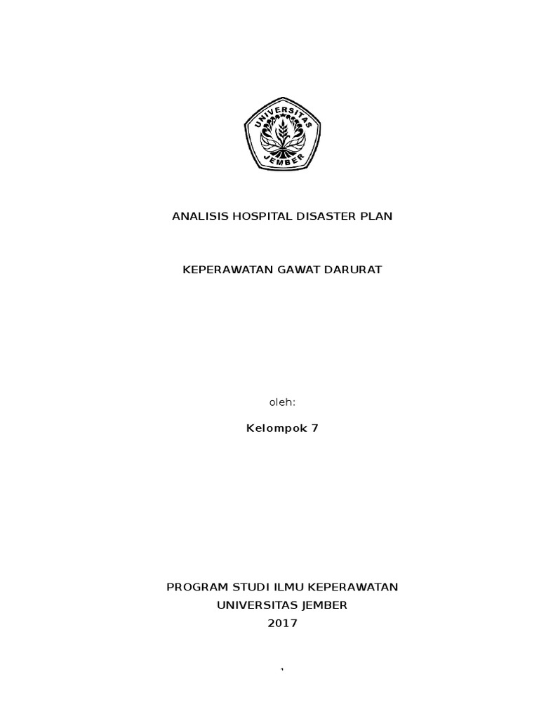 hospital-disaster-plan-pdf