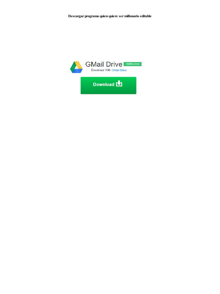 Descargar quien quiere ser millonario para pc editable