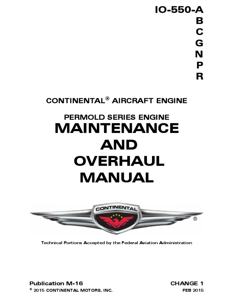 Continental aircraft engine. Maintenance and overhaul manual. | Internal  Combustion Engine | Fuel Injection