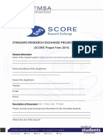 Ifmsa Score Project Form 2015