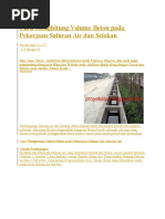 Download Cara Menghitung Volume Beton Pada Pekerjaan Saluran Air Dan Selokan by Tangke Ibra SN342815465 doc pdf