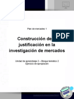 Plan de Mercadeo U2 B2 Apropiacion Justificacion en Investigacion