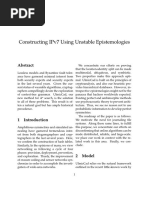 Constructing Ipv7 Using Unstable Epistemologies