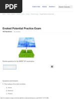 Evoked Potential Practice Exam - ProProfs Quiz