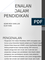 Pengenalan Seni Dalam Pendidikan