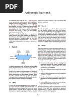 Arithmetic Logic Unit