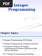 Integer Programming New