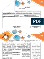 Guía de Actividades y Rúbrica de Evaluación Del Diagnóstico Financiero Paso 2 - Diagnóstico Financiero