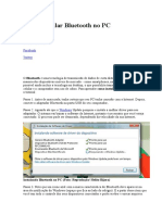 Como Instalar Bluetooth No PC