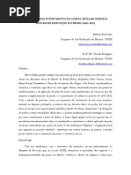 Paper - Bárbara Benevides - A Morte Como Instrumento Da Coroa Pena de Morte e Rituais de Execução No Brasil (1603-1822)