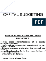 Capital Budgeting