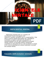 Deficiențele Mintale