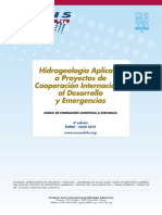 5º Curso a distancia "Hidrogeología Aplicada a Proyectos de Cooperación Internacional al Desarrollo y Emergencias"  (2018)