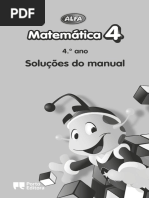 Alfa Soluções 4º Ano