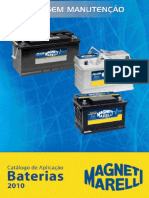 Catálogo de Aplicação de Baterias - Magnet Marelli PDF