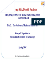 Engineering Risk Benefit Analysis: DA 3. The Axioms of Rational Behavior