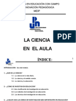 Ciencia en El Aula-TALLER