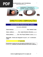 Direito Das Obrigações (Parte 2)