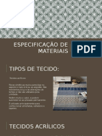 Tecidos para Design de Interiores