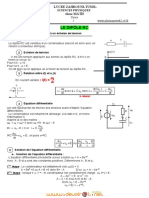 Cours - Physique Dipôle RC - Bac Math (2010-2011) MR Boussada Atef PDF