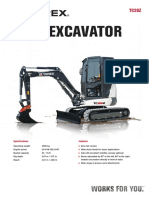 Mini Excavator: Features Specifi Cations