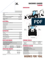 Backhoe Loader Specifications: TLB840R