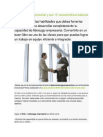 El Liderazgo Empresarial y Sus 10 Características Básicas