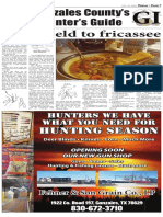 Gonzales County's Hunter's Guide: From Fi Eld To Fricassee