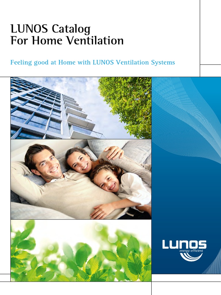 LUNOS Home Ventilation Systems Catalog | PDF | Ventilation ...