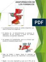 Biotransformacion de Los Farmacos