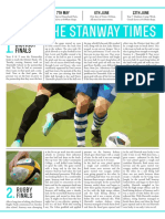 Stanway Times Rebranding