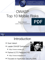 Owasp Top 10 Mobile Risks