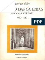 DUBY, Georges. O Tempo Das Catedrais PDF