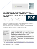 Hydrological Impact Assessment