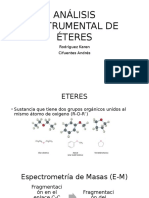 Analisis Instrumental de Éteres