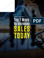 Top 7 Ways to Increase Sales Today