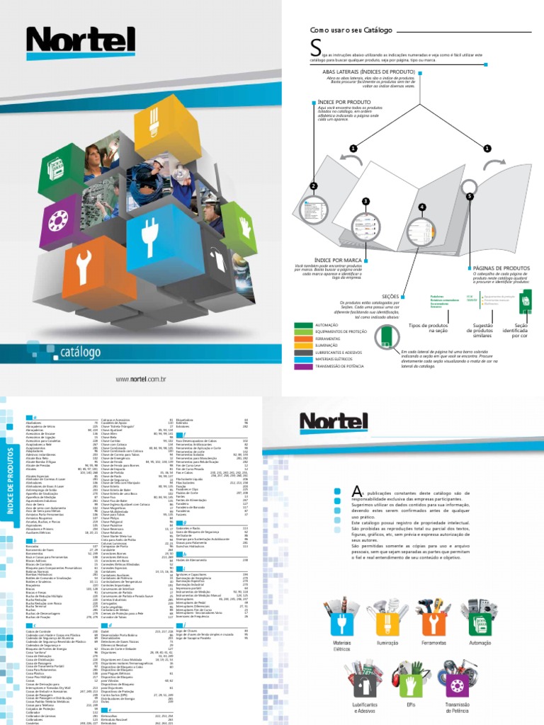 「k.m.24」 Catalogo Nortel 2015 Web PDF | PDF | Relé | Bens manufaturados