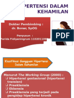 Hipertensi Dalam Kehamilan Ku