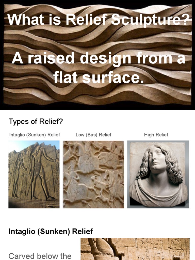 What Is Relief Sculpture 1 PDF