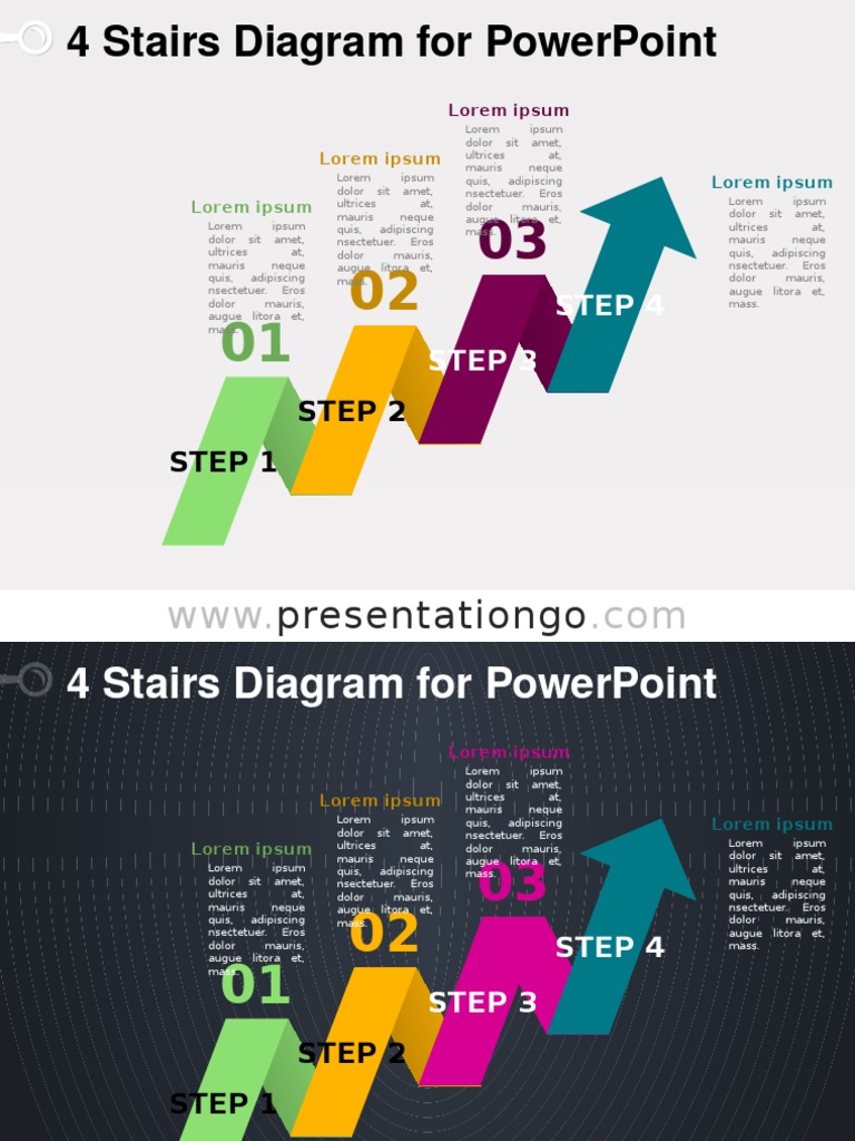 4 Steps Diagram for PowerPoint | PDF