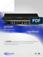 MCR5000 User Manual