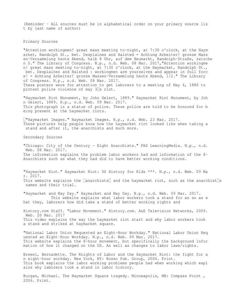 Chicago annotated bibliography example pdf picture